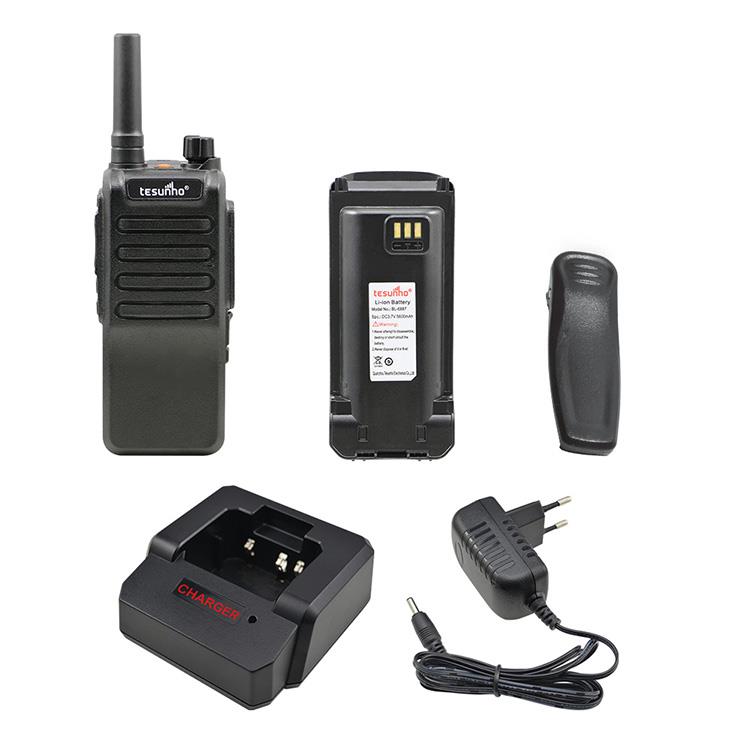 LTE Two Way Radio Without Display Screen