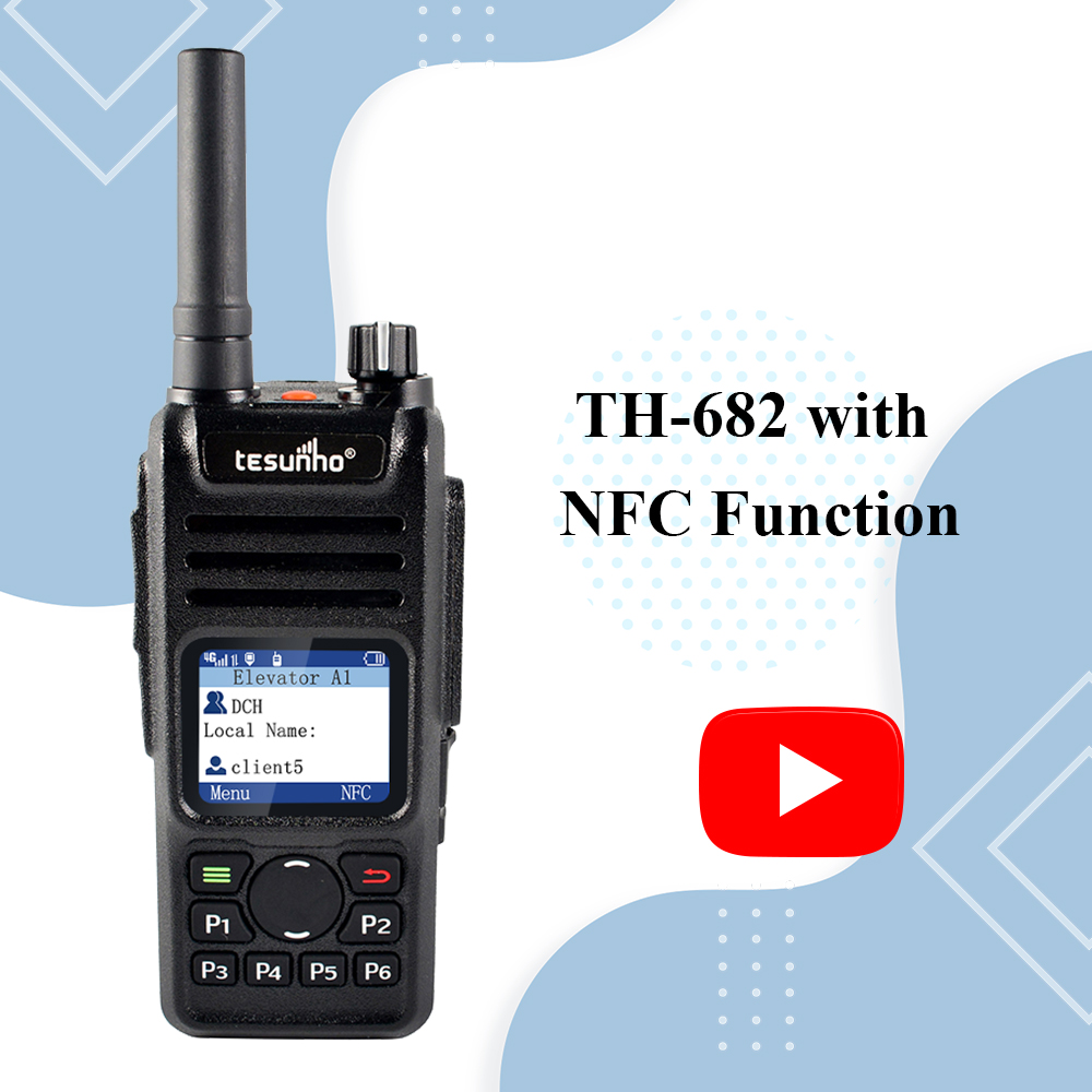 TH-682 Two Way Radio Walkie Talkie With NFC Function