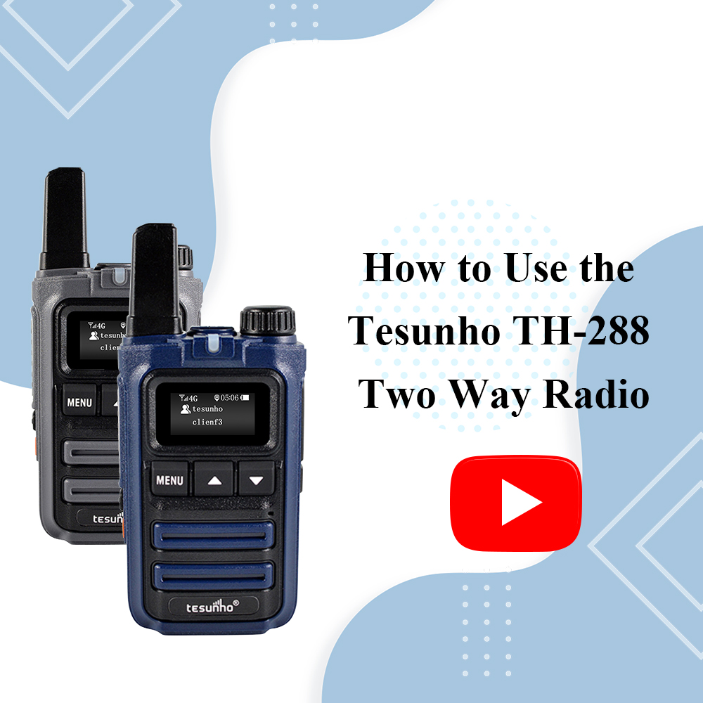 How to Use the Tesunho TH-288 Two Way Radio