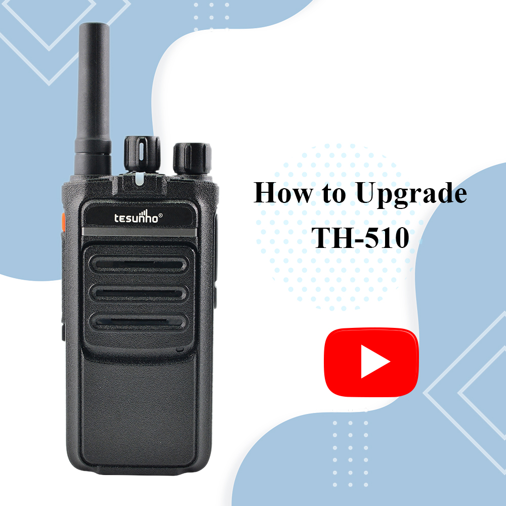 How to Upgrade TH-510 Radio