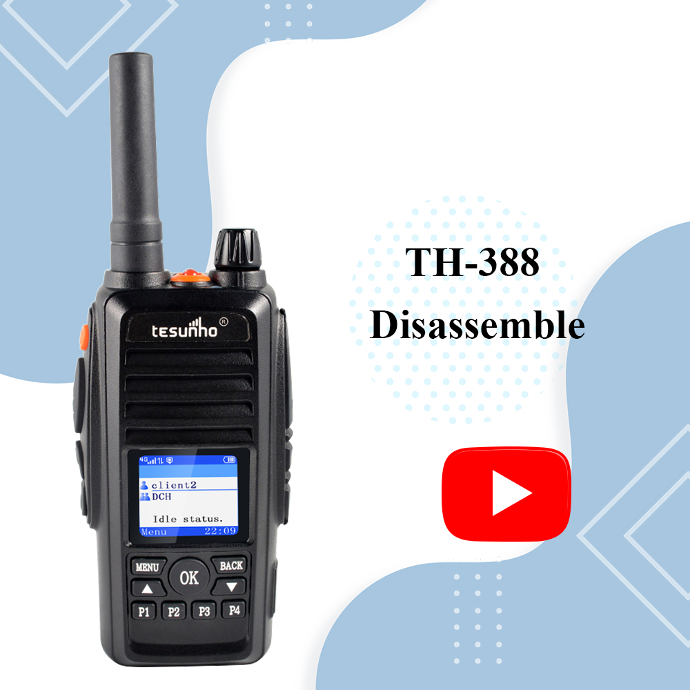 TH-388 Walkie Talkie Disassemble