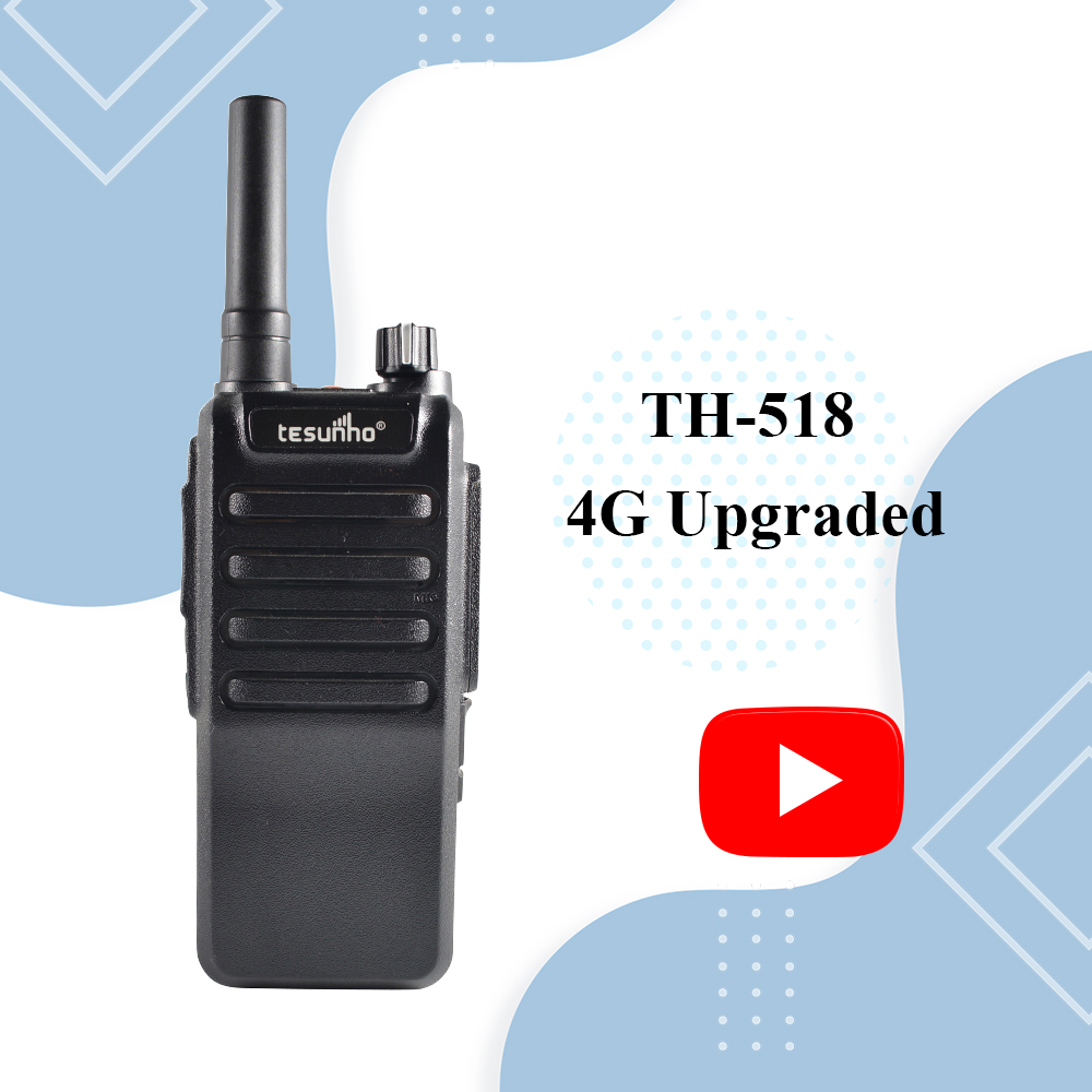 TH-518 4G Two Way Radio Upgraded