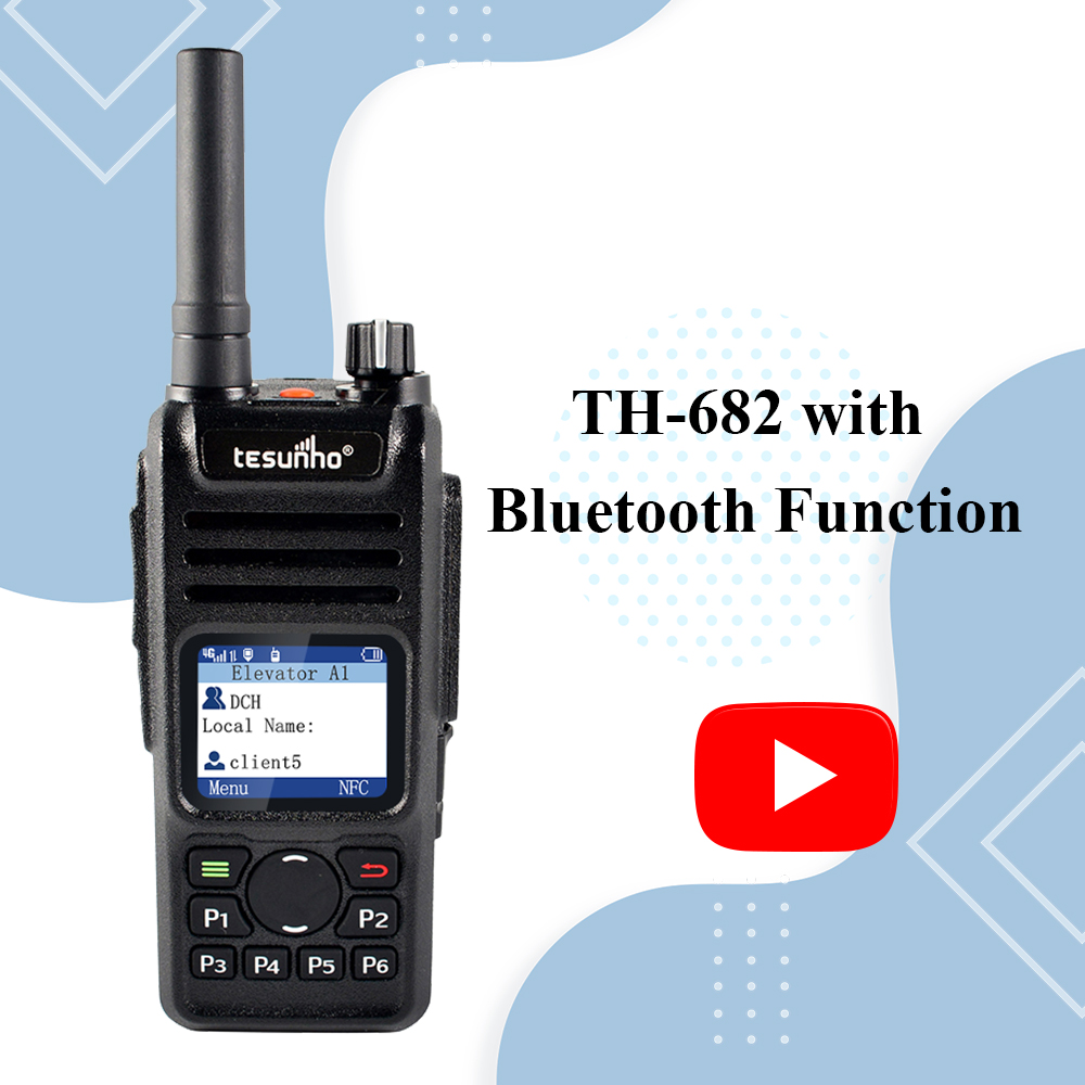 Tesunho TH-682 PoC PTT Radio With Bluetooth Function