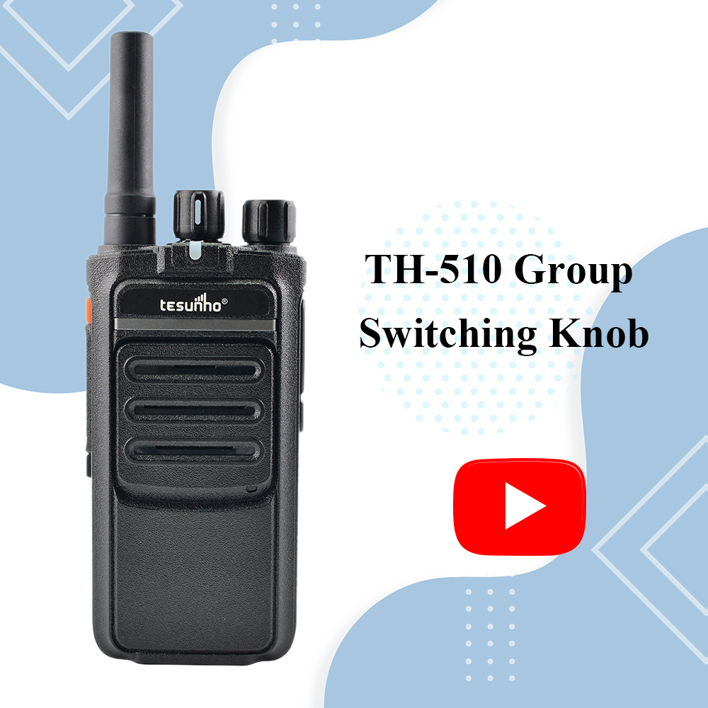 TH-510 4G PoC Radio Group Switching Knob