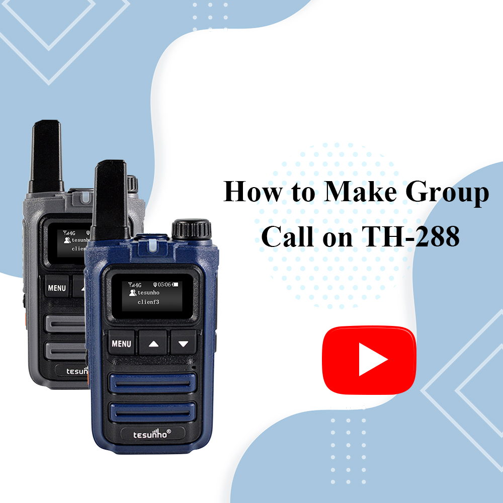 How to Make Group Call on TH-288