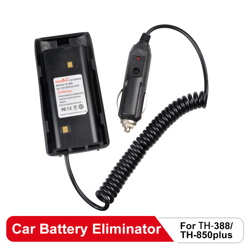 High Quality Car Battery Eliminator For TH-388/TH-850plus