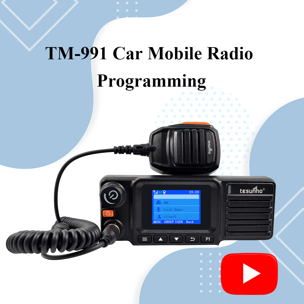 TM-991 Car Mobile Radio Programming