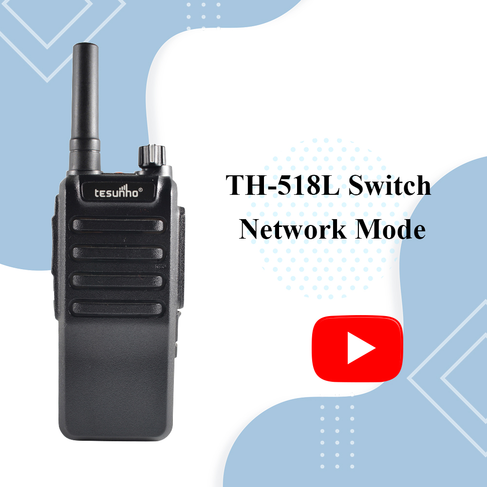 TH-518L Walkie-talkie How To Switch Network Mode