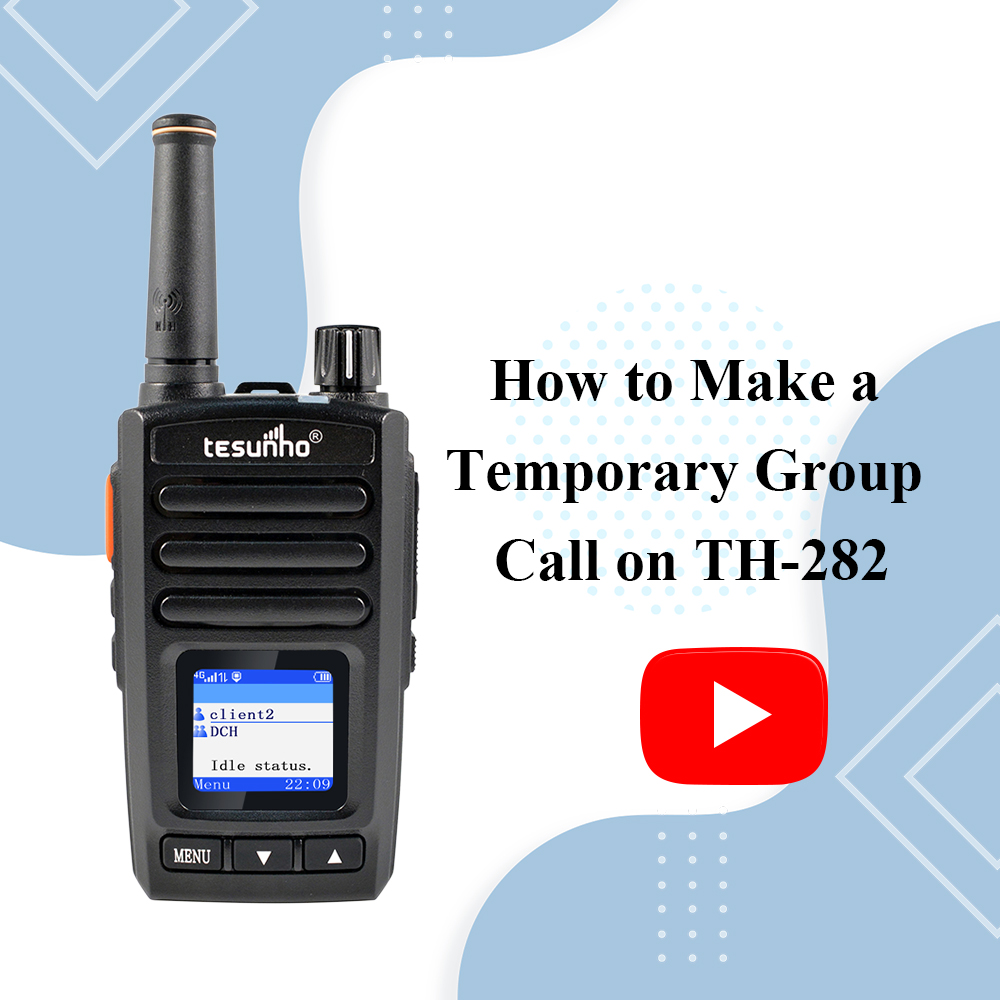 How to Make a Temporary Group Call on TH-282