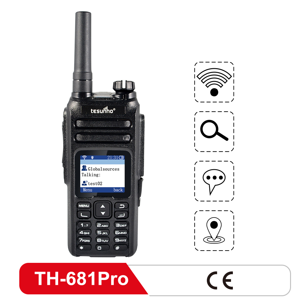 WIFI Walkie Talkie TH-681pro With Quick Call