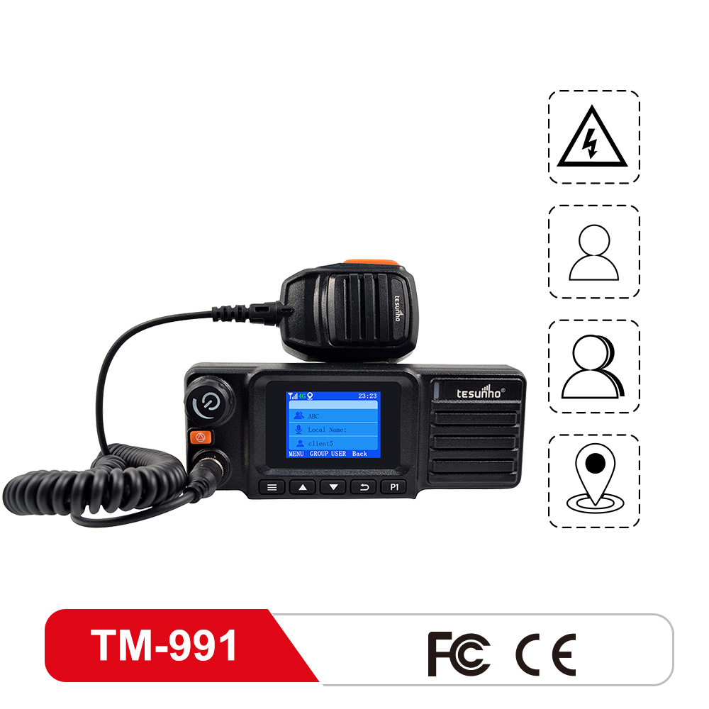 IP Car-mounted Radio TM-991 With Audio Lock