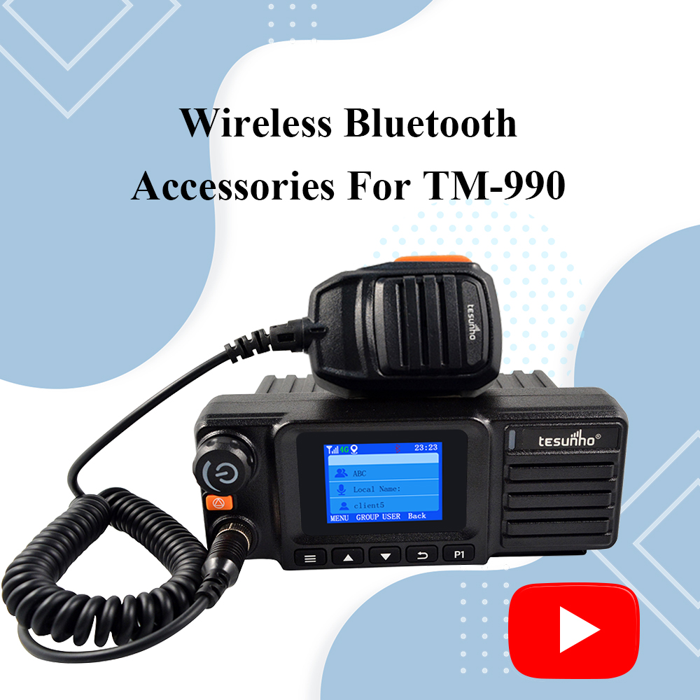 Wireless Bluetooth Accessories For TM-990 Mobile Radio