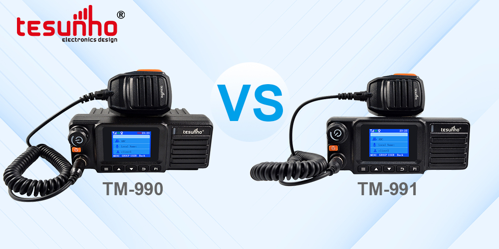 Differences Between TM-990 and TM-991 Mobile Radios