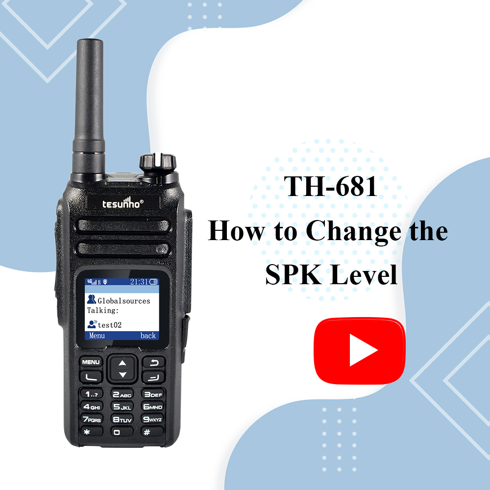 TH-681 How to Change the SPK Level