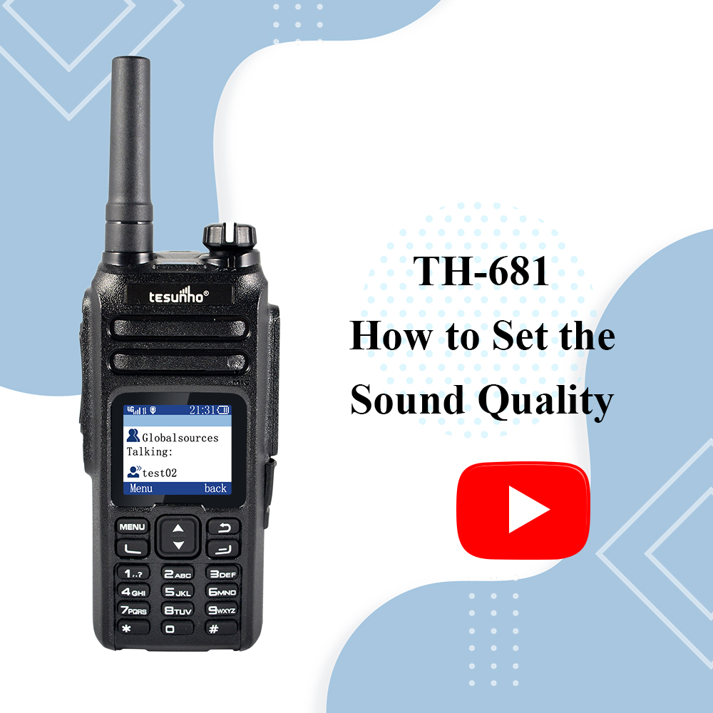 TH-681 How to Set the Sound Quality