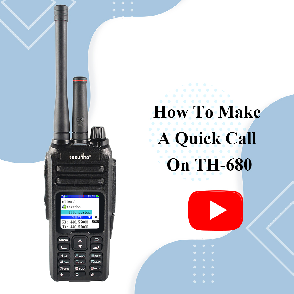 How To Make A Quick Call On TH-680