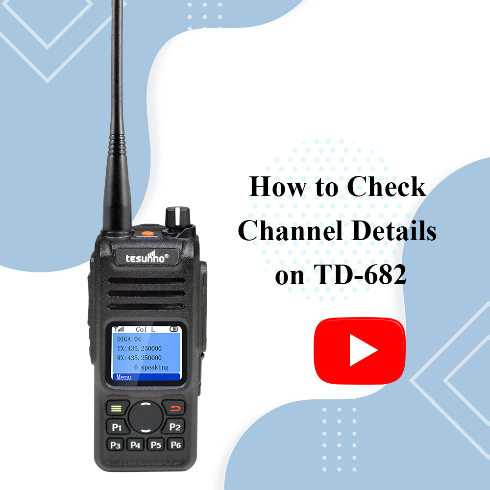 How to Check Channel Details On TD-682