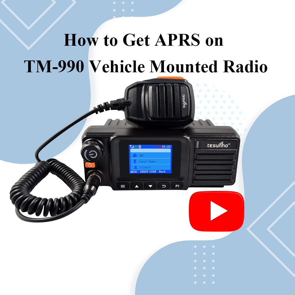 How To Get APRS On TM-990 Vehicle Mounted Radio