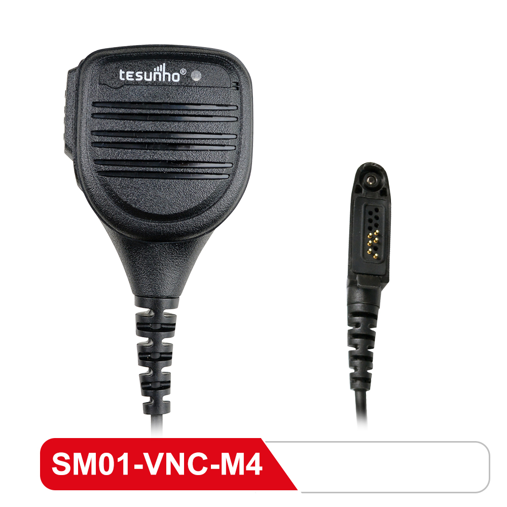 Noise Reduction Walkie Talkie Speaker with VOX SM01-VNC-M4