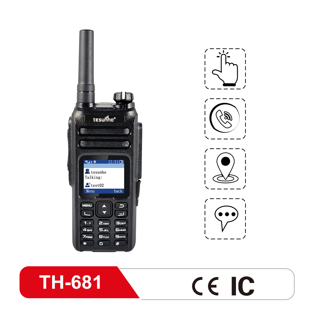 Full Keypad Walkie Talkie With PTT Function TH-681