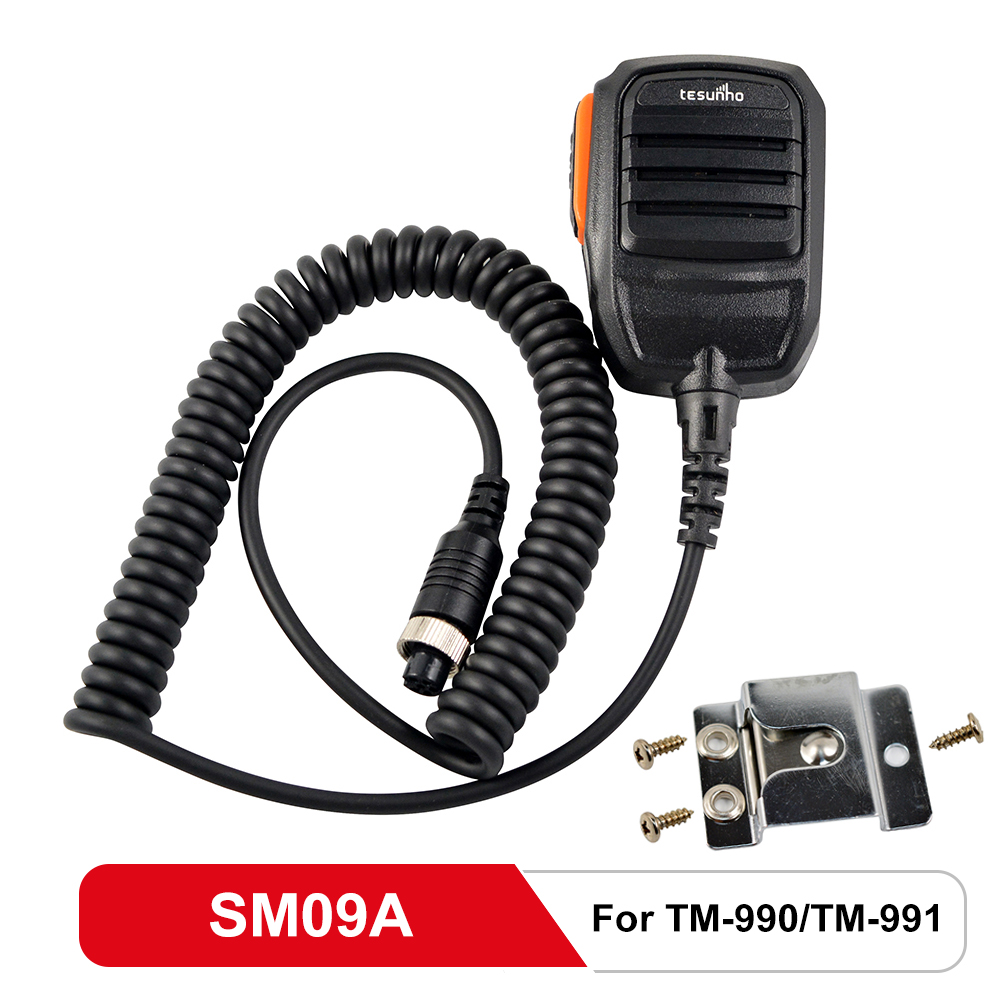 Vehicle 2 Way Radio SM09A Handy Microphone For TM-990/TM-991